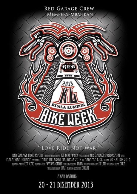 KL Bike Week 2013 Poster