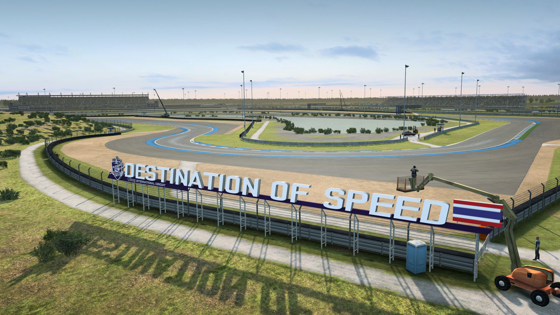 Chang International Circuit. Image: Bikesrepublic Chang International Circuit. Image: Bikesrepublic
