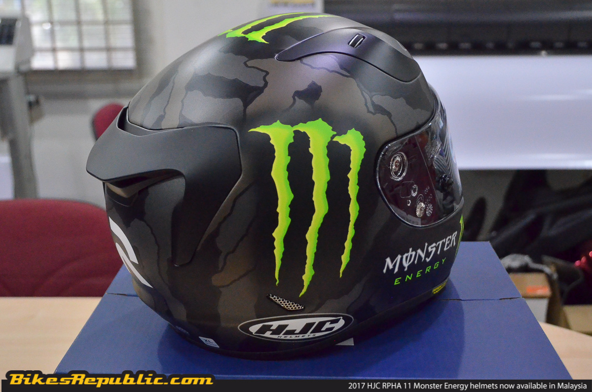 2017 HJC RPHA 11 Monster Energy helmets now in Malaysia – RM2,429