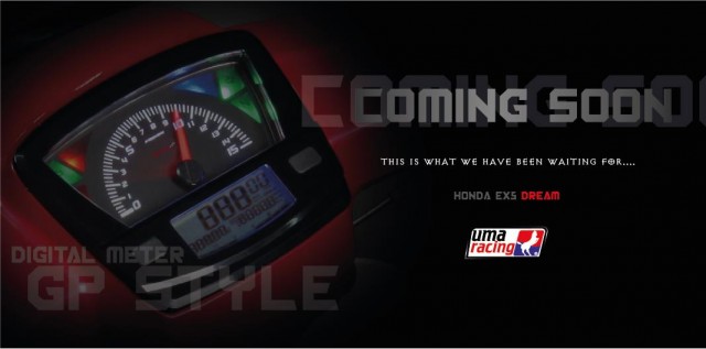 Uma Racing Honda EX-5 Digital Meter