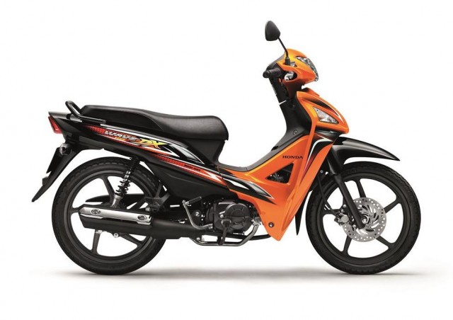 Wave DX110_Coral Orange Metallic