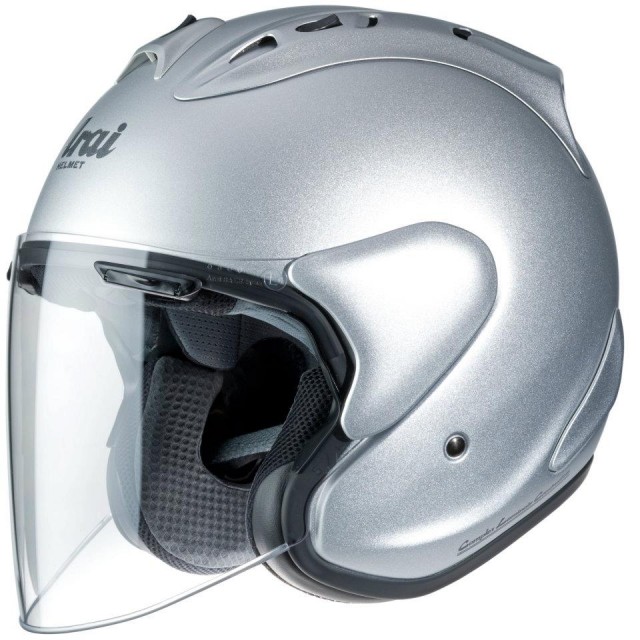 Arai-SZ-Ram 4 Frost Silver