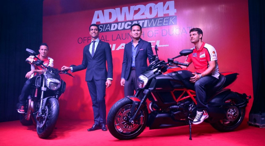 Asia Ducati Week 2014 kicks off with 2015 Ducati Diavel debut