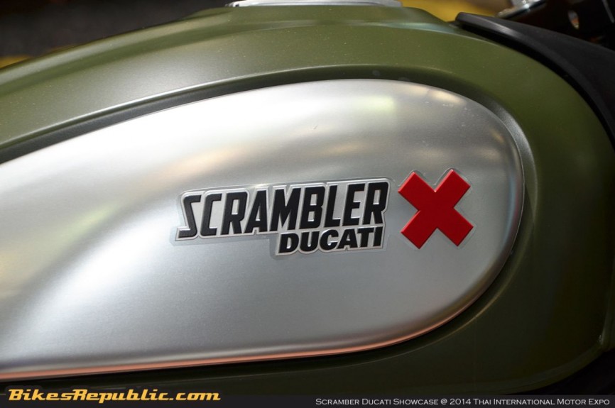 File Photo: Scrambler Ducati @ Thai Motor Expo 2014