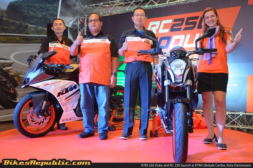 KTM 250 Duke and RC 250 launched – From RM17,888 and RM18,888!