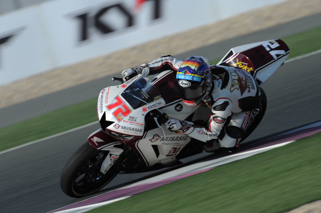 Yuki Takahashi in action