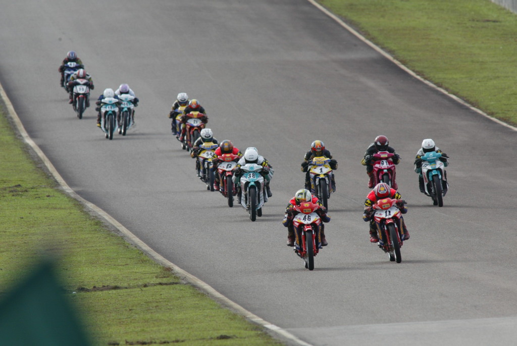 rider in action at Johor Circuit in 2006