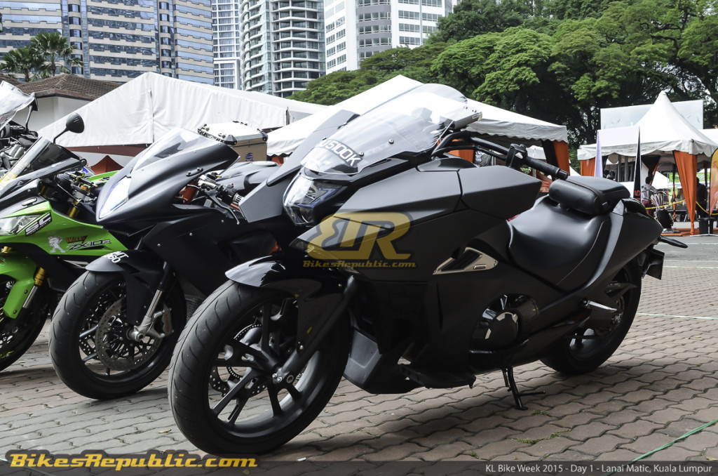 Current generation Honda NM4 Vultus @ KL Bike Week 2015