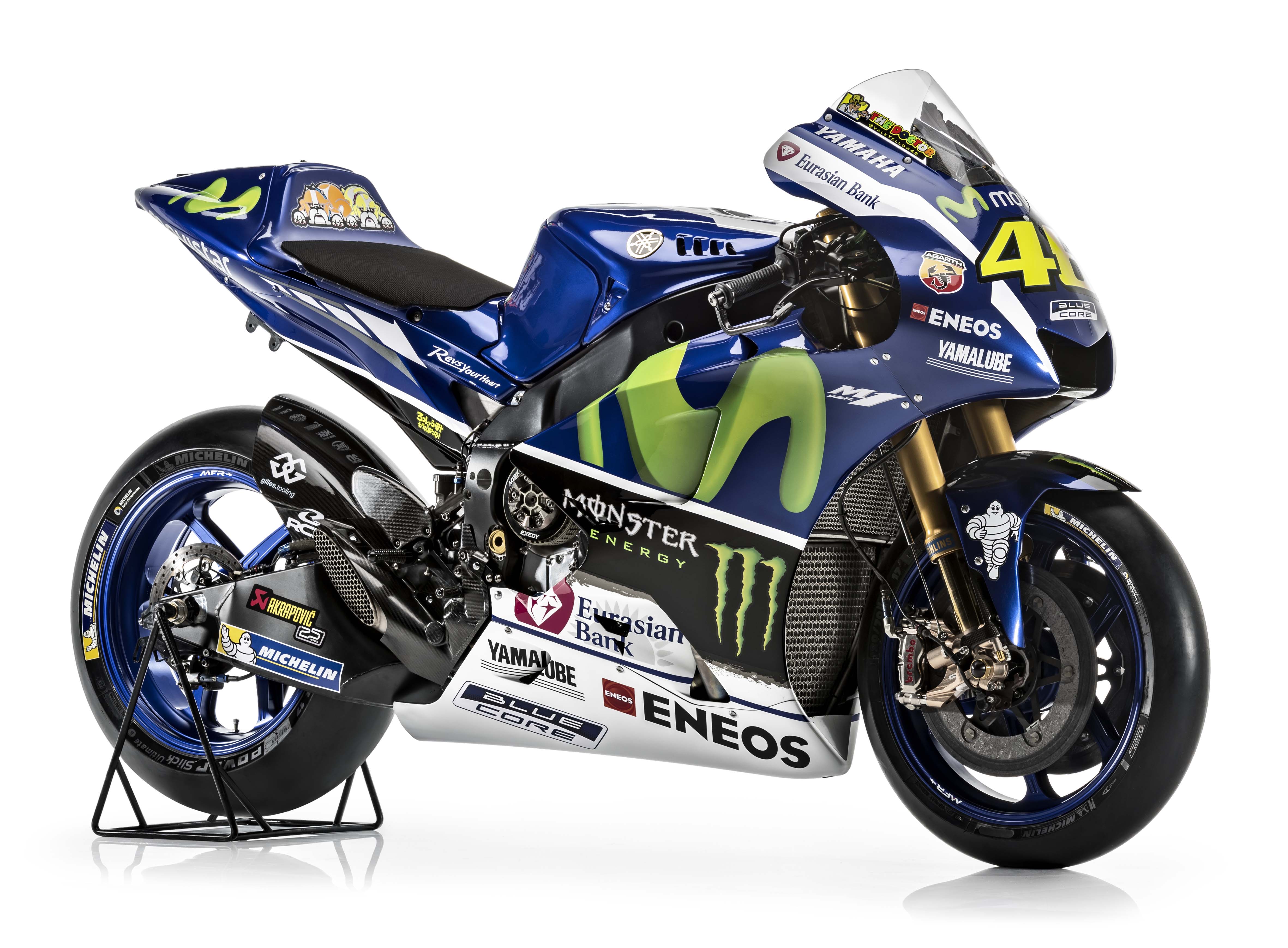 Jorge Lorenzo Yamaha yzr-m1 Factory Racing No 99 MotoGP 2016 