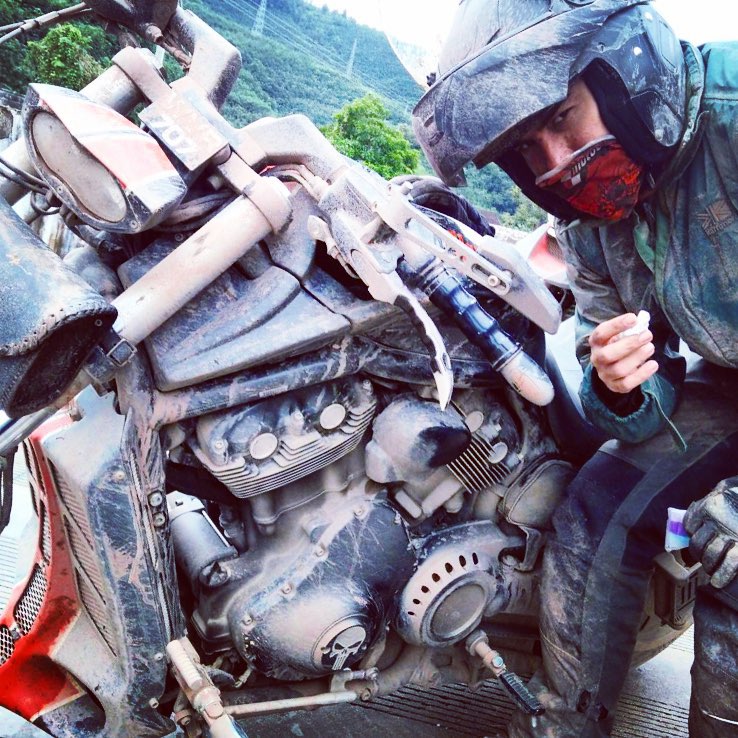 A Nightrod ridden the way Harley-Davidson would have imagined it.