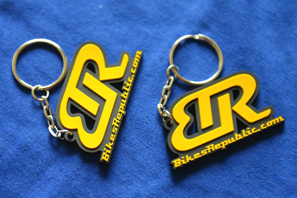 We are also giving away our official Bikes Republic 3D keychain! 