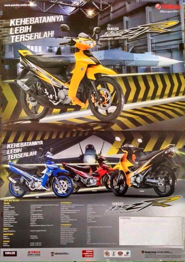 Yamaha-125ZR-Yellow-Kuning
