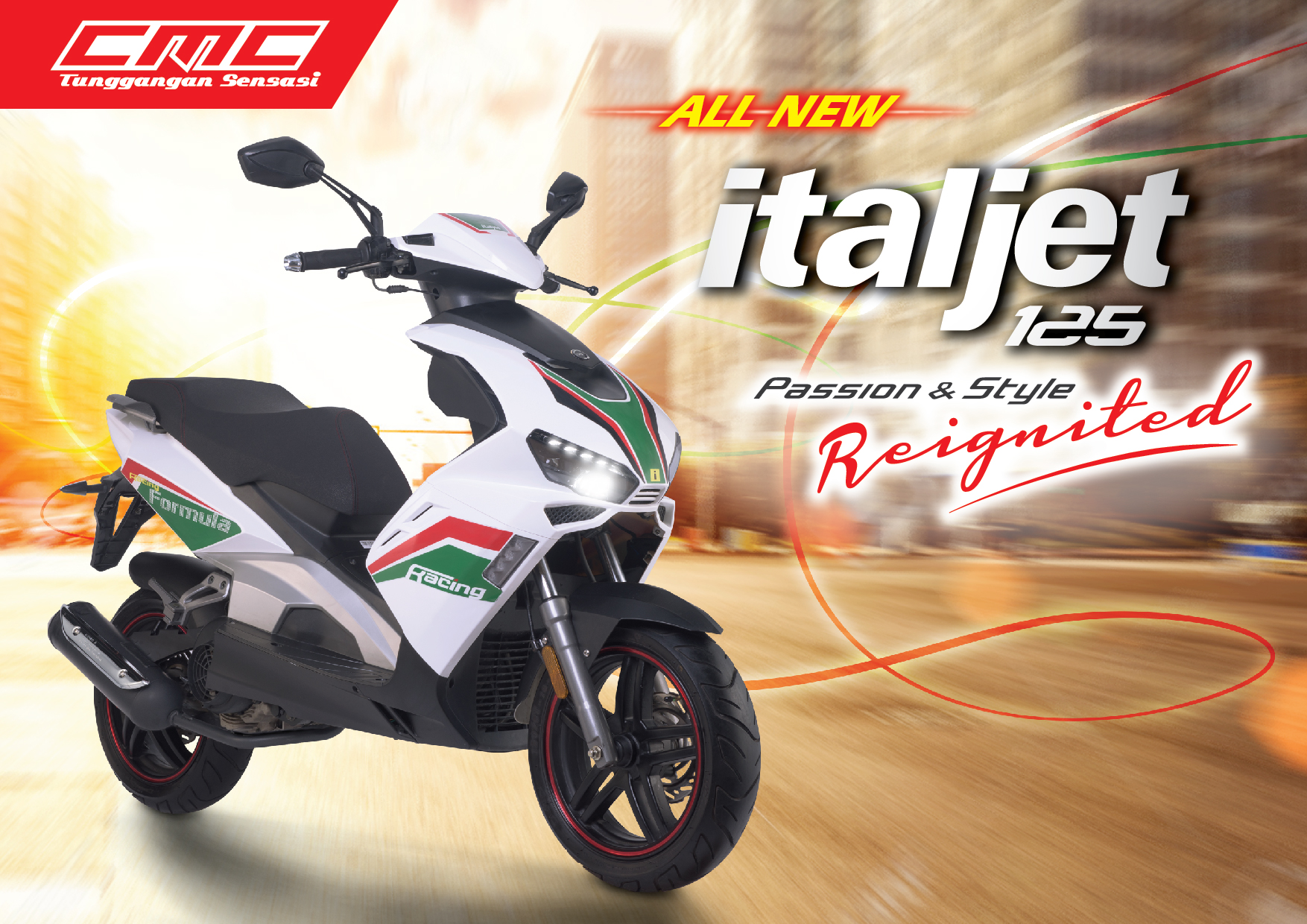 2016 CMC Italjet 125 scooter launched From RM6 996 