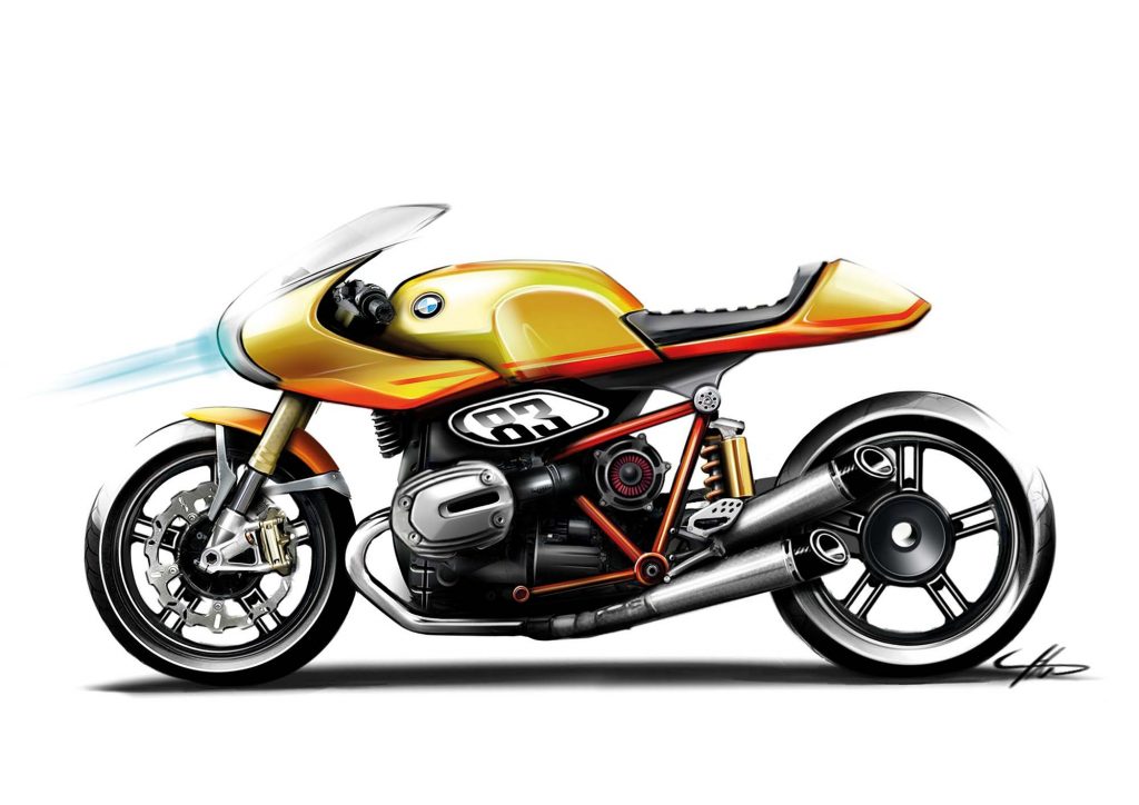 BMW Concept Ninety sketch