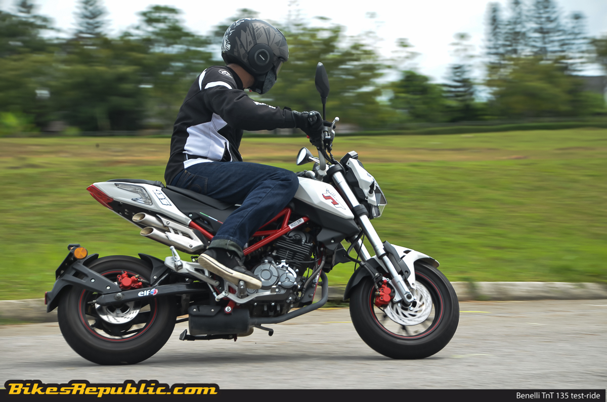 Test-ride: Benelli TnT 135 – Mighty mini-moto! - BikesRepublic
