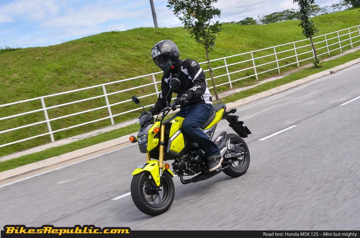 Road test: Honda MSX 125 - Mini but mighty - BikesRepublic