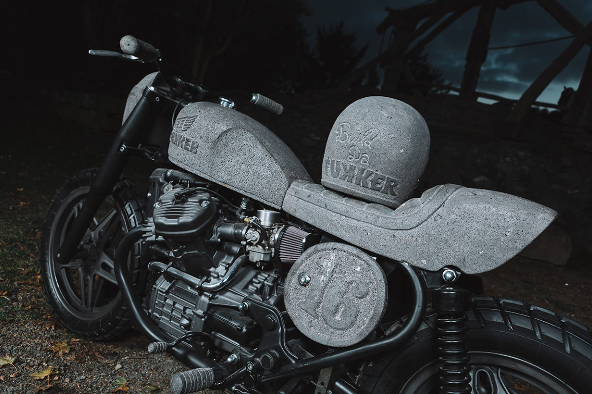 Custom motorcycle gas clearance tank builders