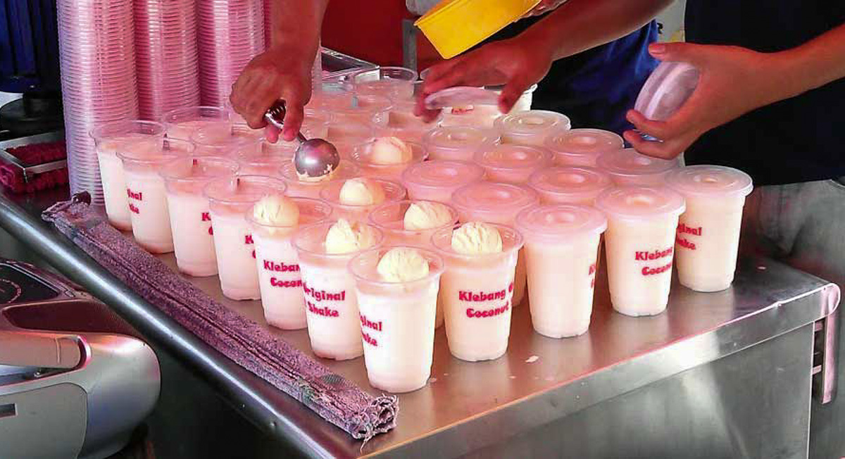 Coconut shake klebang