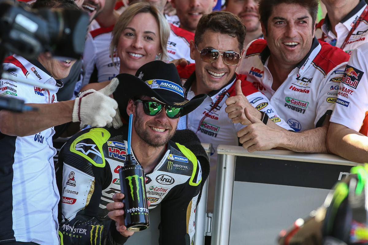 MotoGP: Cal Crutchlow signs new two-year deal with HRC - Motorcycle ...