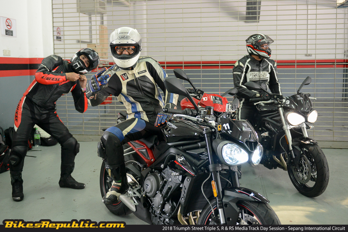 Triumph street triple discount rs test