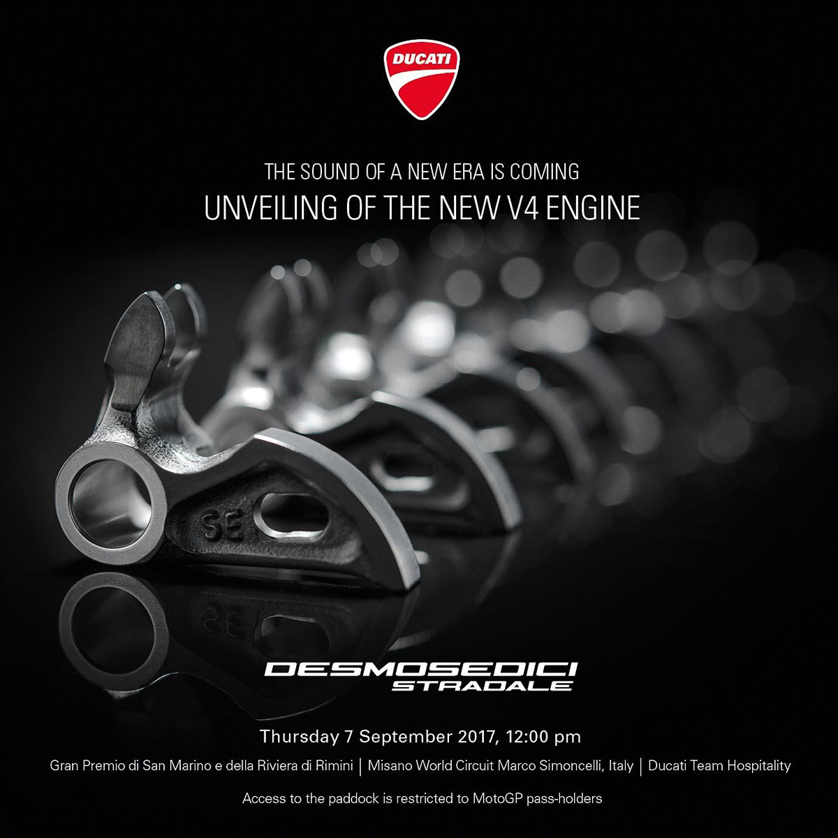 Desmosedici v4 clearance
