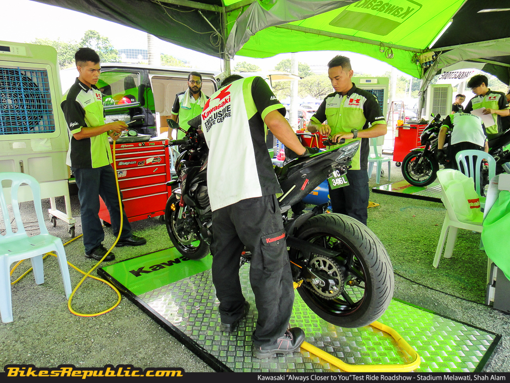 Why you should service your Kawas at the Kawasaki Exclusive Service Centre (KESC) - Motorcycle Motorcycle reviews from Malaysia, and the world - BikesRepublic.com