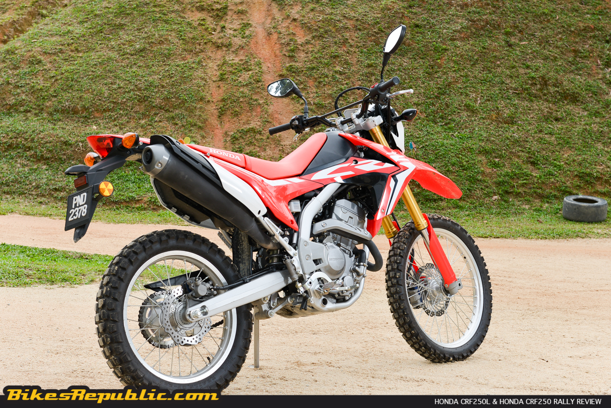 Honda Crf250l Crf250 Rally Test Review Bikesrepublic