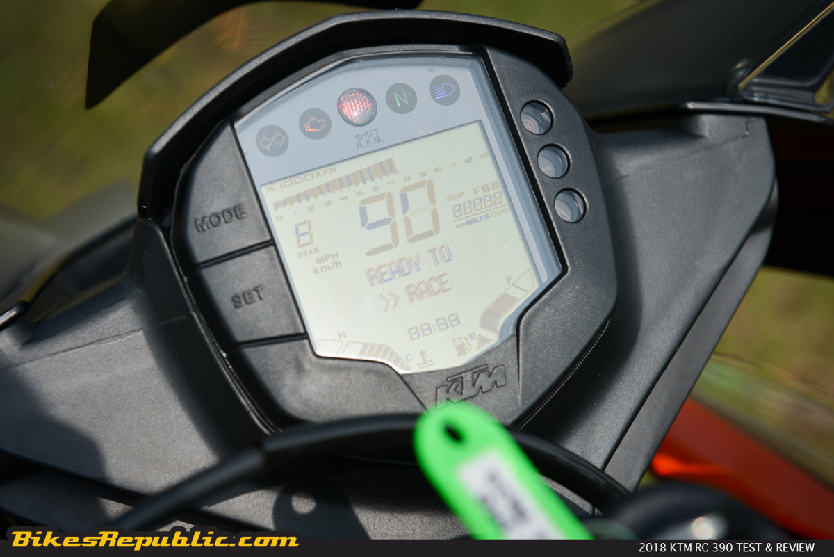 TESTED 2017 KTM RC 390 test review BikesRepublic