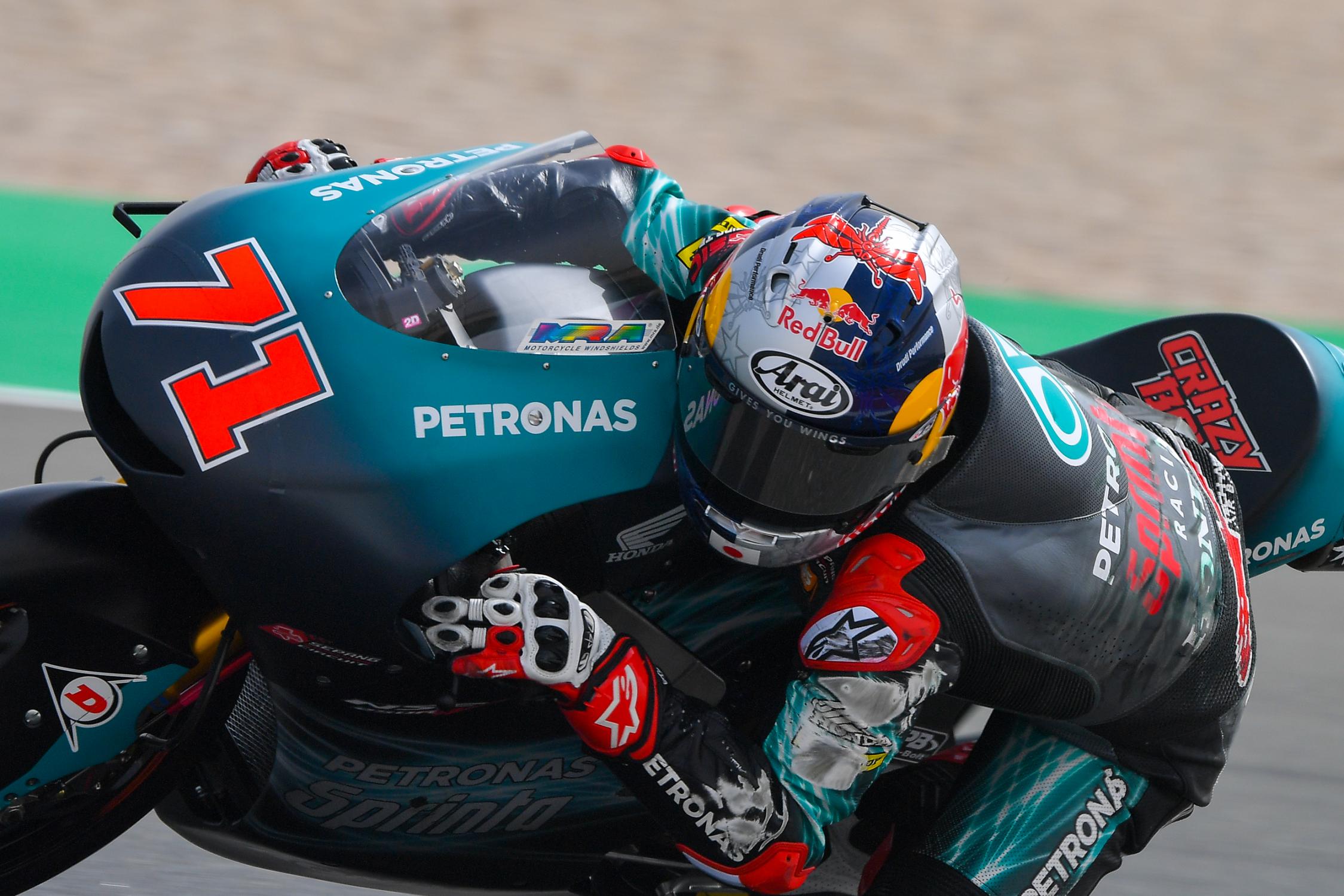 The Malaysian Petronas Sprinta Racing riders finished 8th and 11th. 