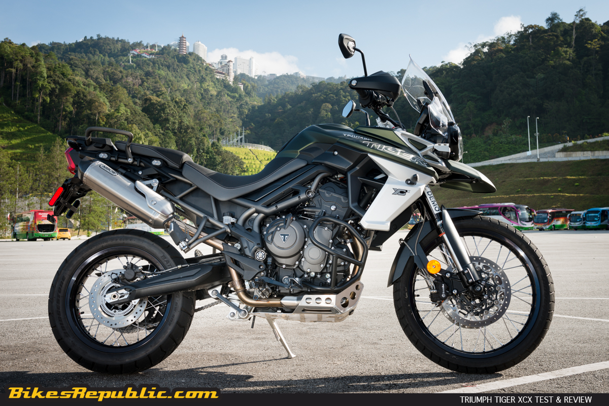 2018 Triumph Tiger 800 Xcx Test And Review Bikesrepublic