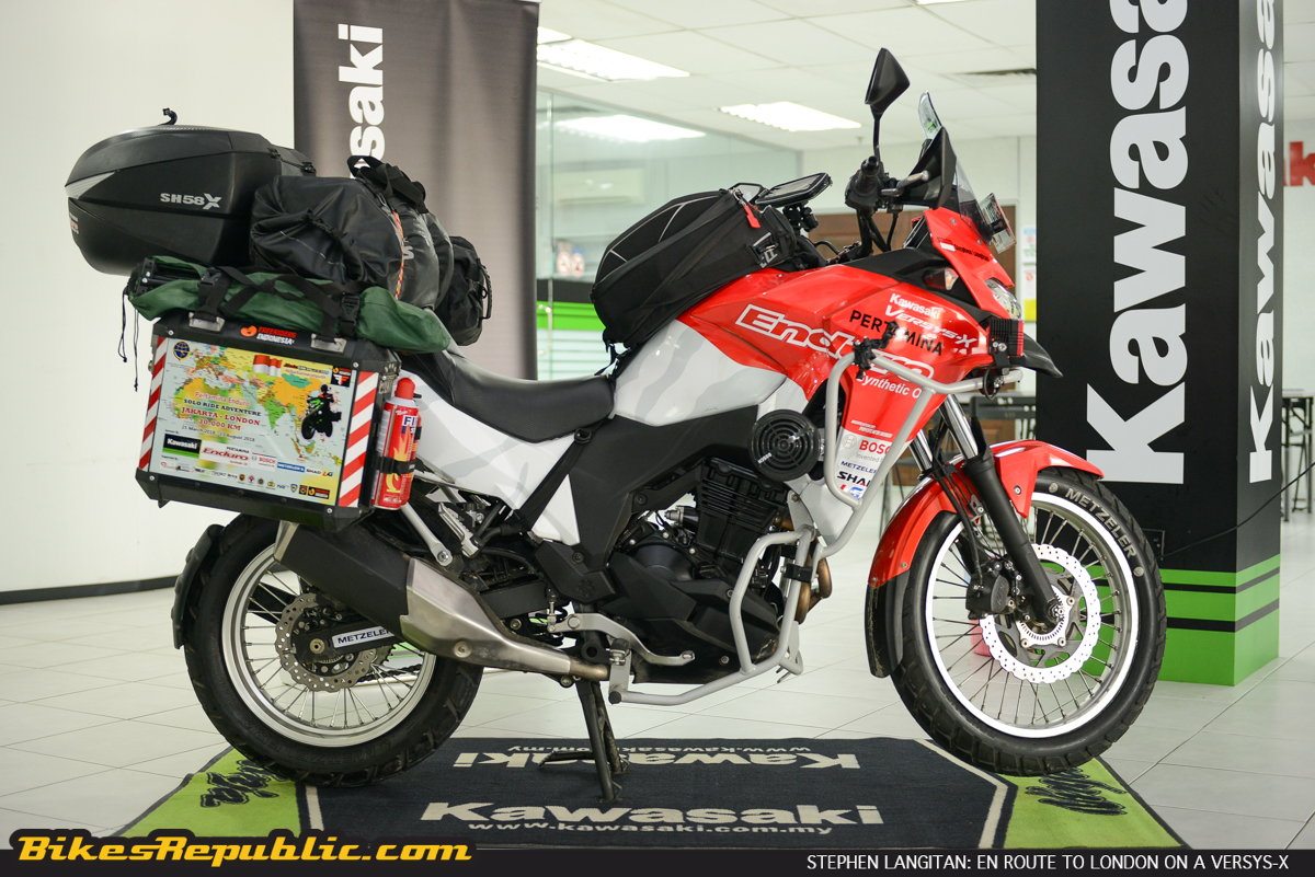 Versys x clearance 250 modified