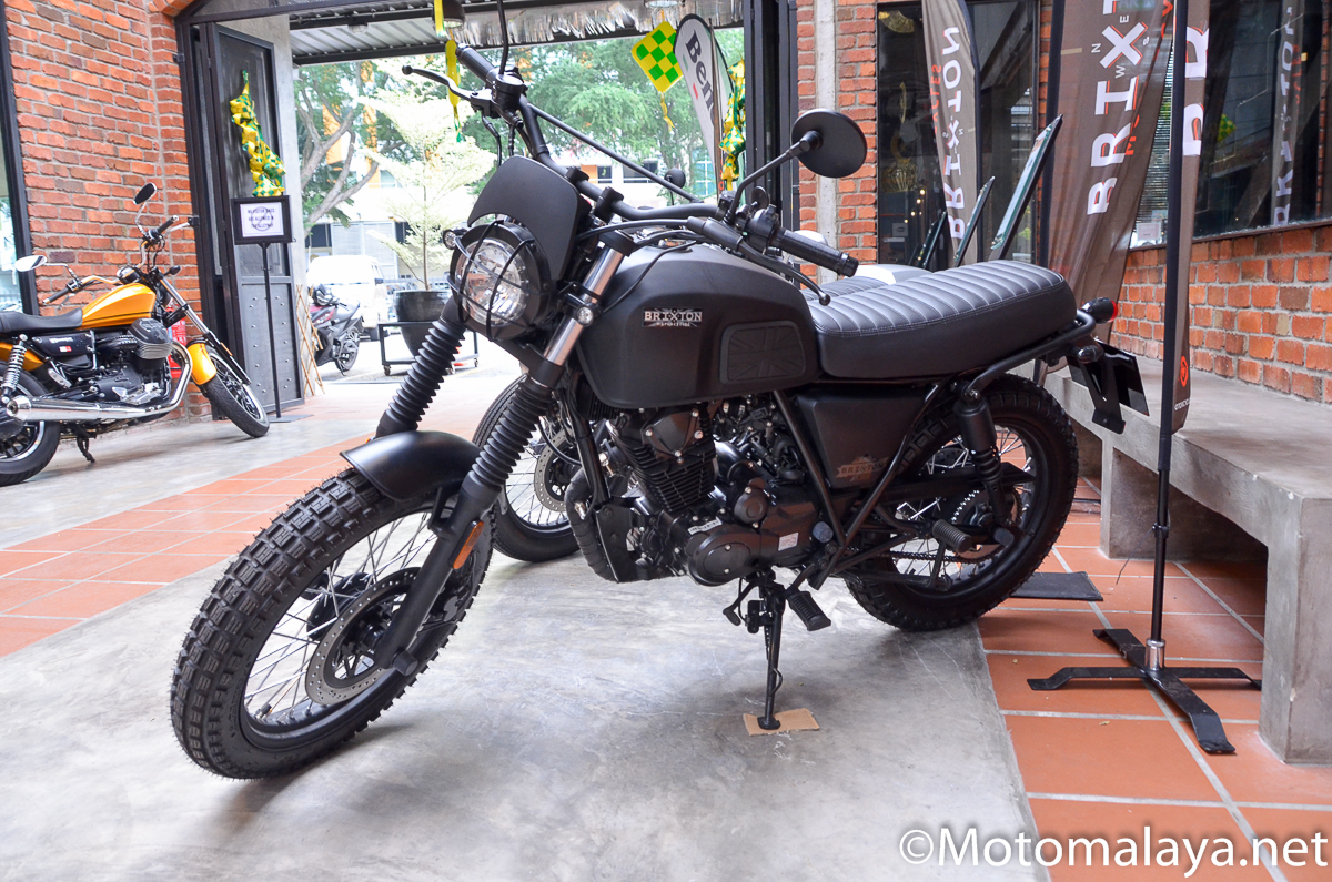 Brixton 150cc Cafe Racer độ | Reviewmotors.co