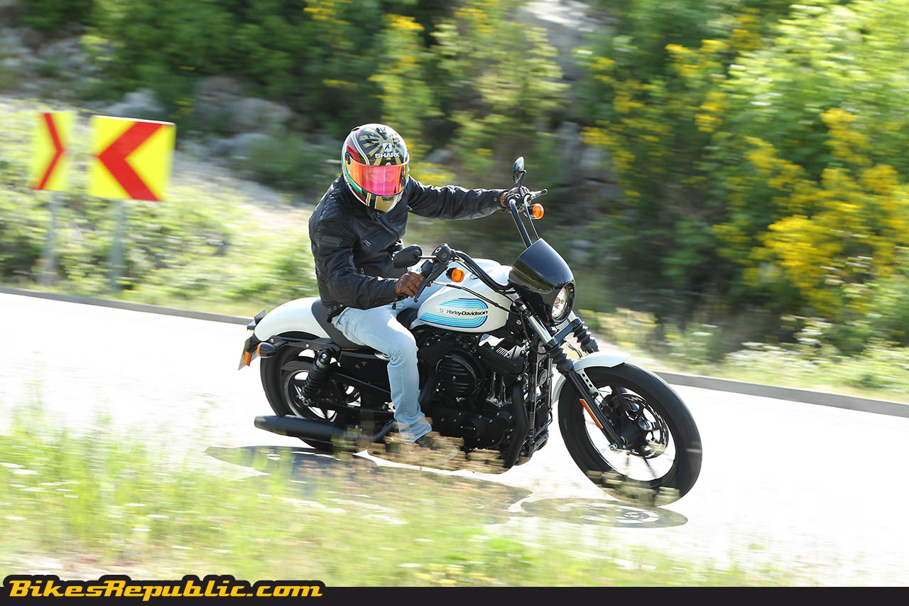 Review Harley Davidson Sportster Iron 1200 The Lean Mean Corner Carving Machine