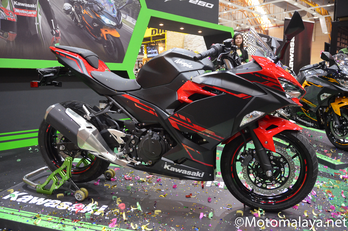 2018 Kawasaki Ninja 250 official at AOS 2018 – RM23,000 - Motorcycle news, Motorcycle from Malaysia, Asia and the world - BikesRepublic.com