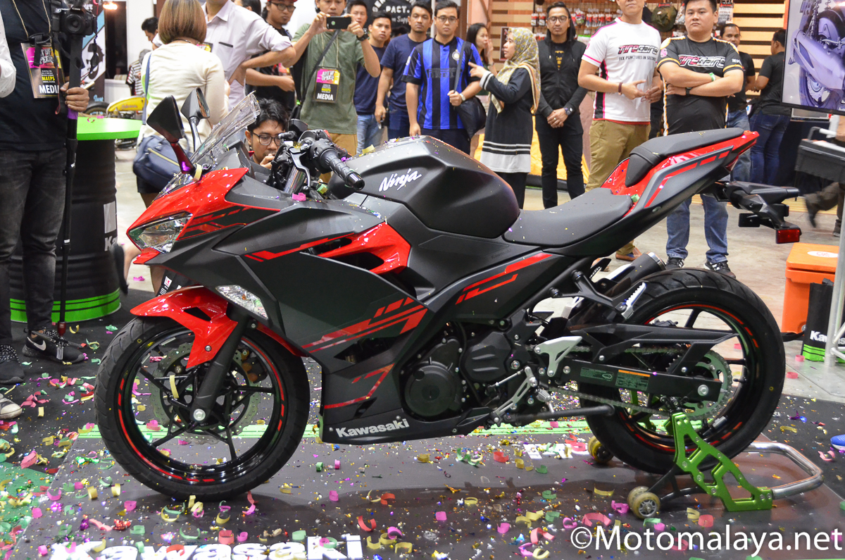 2018 Kawasaki Ninja 250 official at AOS 2018 – RM23,000 - Motorcycle news, Motorcycle from Malaysia, Asia and the world - BikesRepublic.com