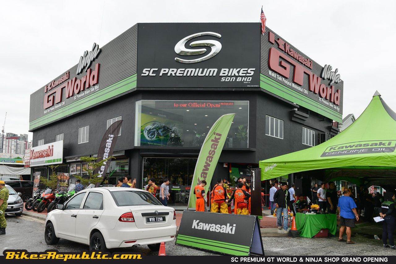 Premium Kawasaki GT World Ninja Shop Officially Opens - Motorcycle news, Motorcycle reviews from Malaysia, Asia and world - BikesRepublic.com