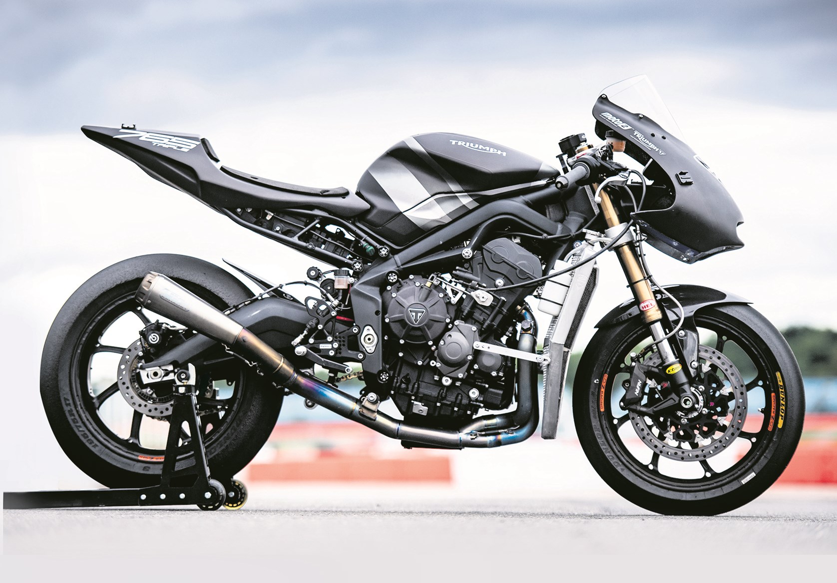 How Much Power Does The 19 Triumph Moto2 Engine Make Bikesrepublic