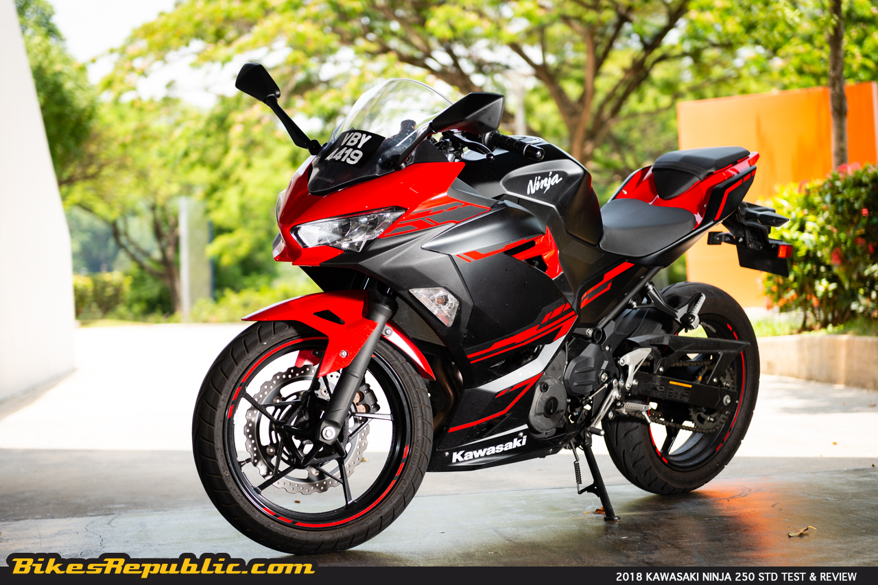 2018 Kawasaki Ninja 250 Test Review Little Red Chili - ninja new model 2018 bike images