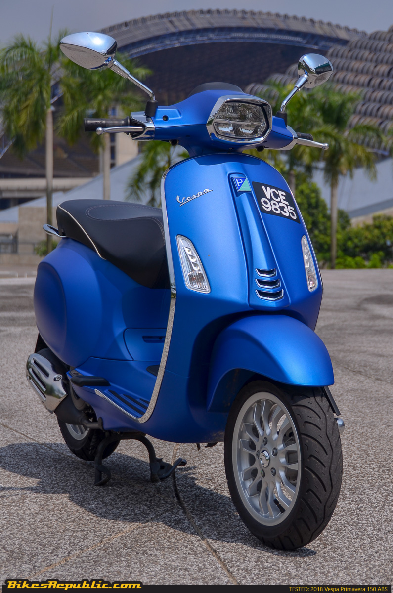 TESTED: Vespa Sprint 150 ABS - "Classy, comfy, Italian Beauty ...