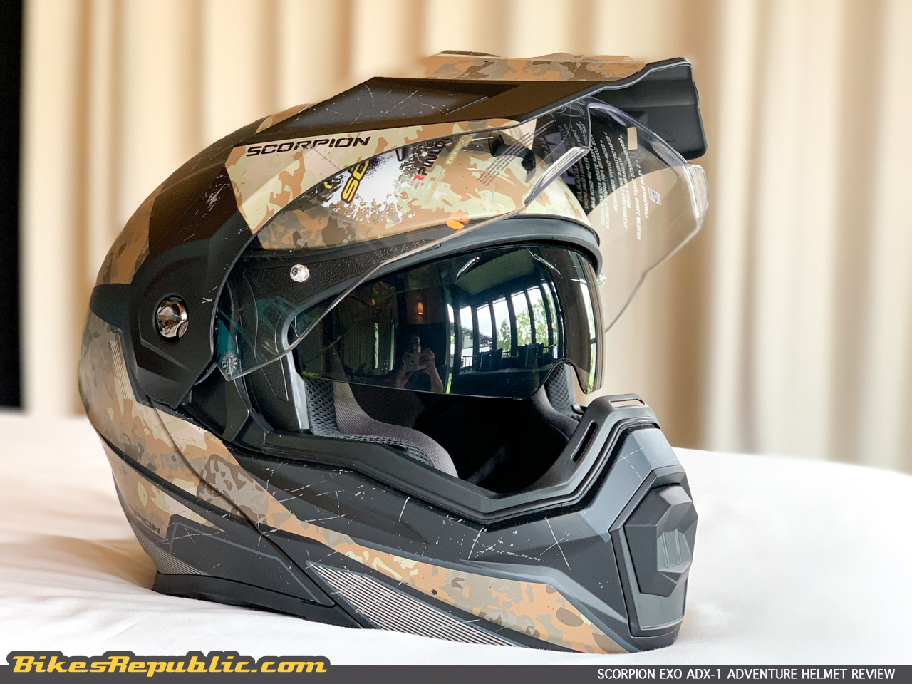 Casco Helmet Scorpion Adx-1 antracite Bmw F650 F700 F800 R1100 R1150 R1200 Gs 