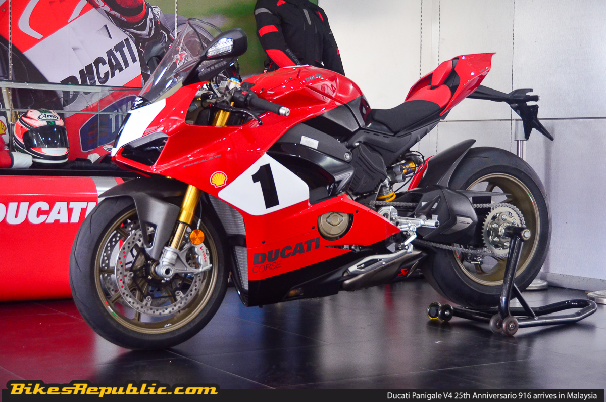 Ducati Panigale V4 25th Anniversario 916 arrives in Malaysia