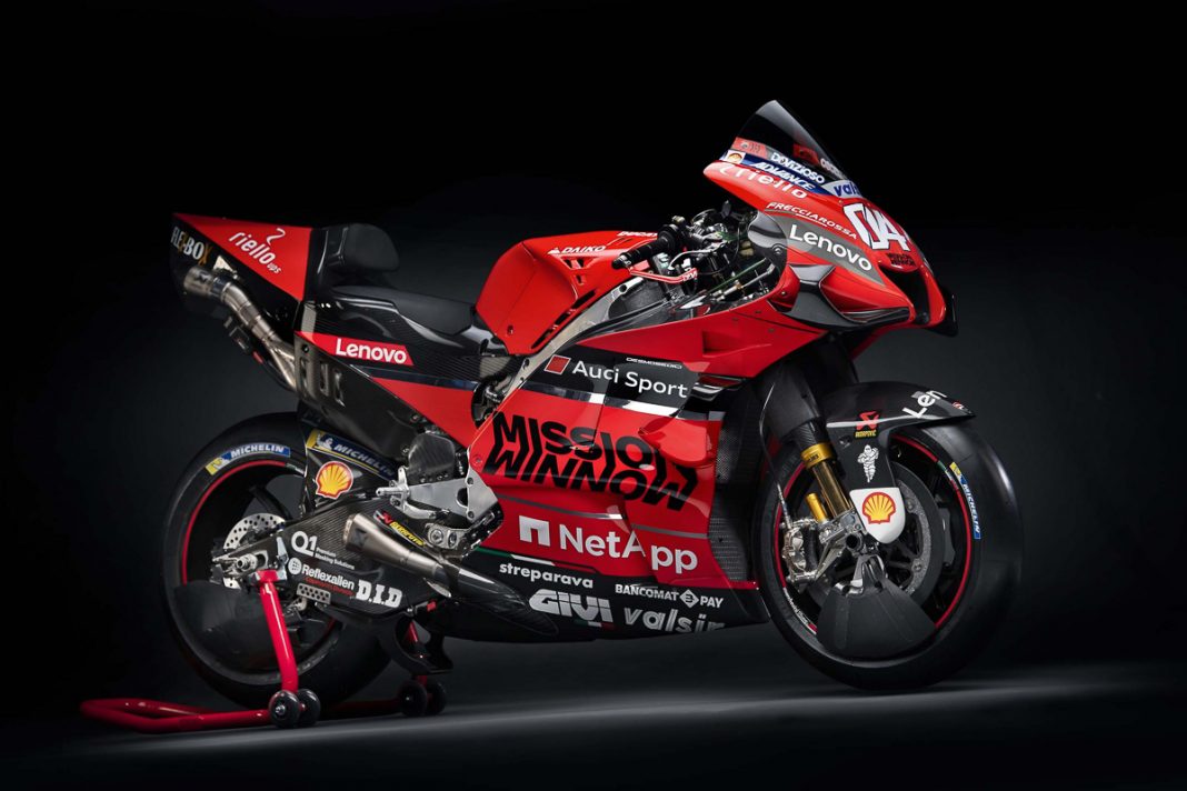 MotoGP: Ducati Desmosedici GP20 livery unveiled - BikesRepublic.com