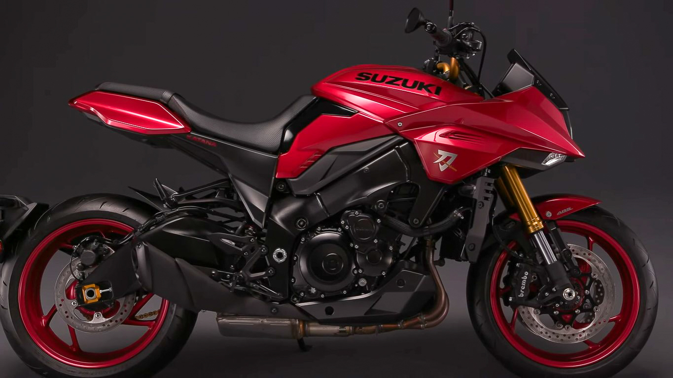 Super sexy red 2020 Suzuki Katana anyone BikesRepublic