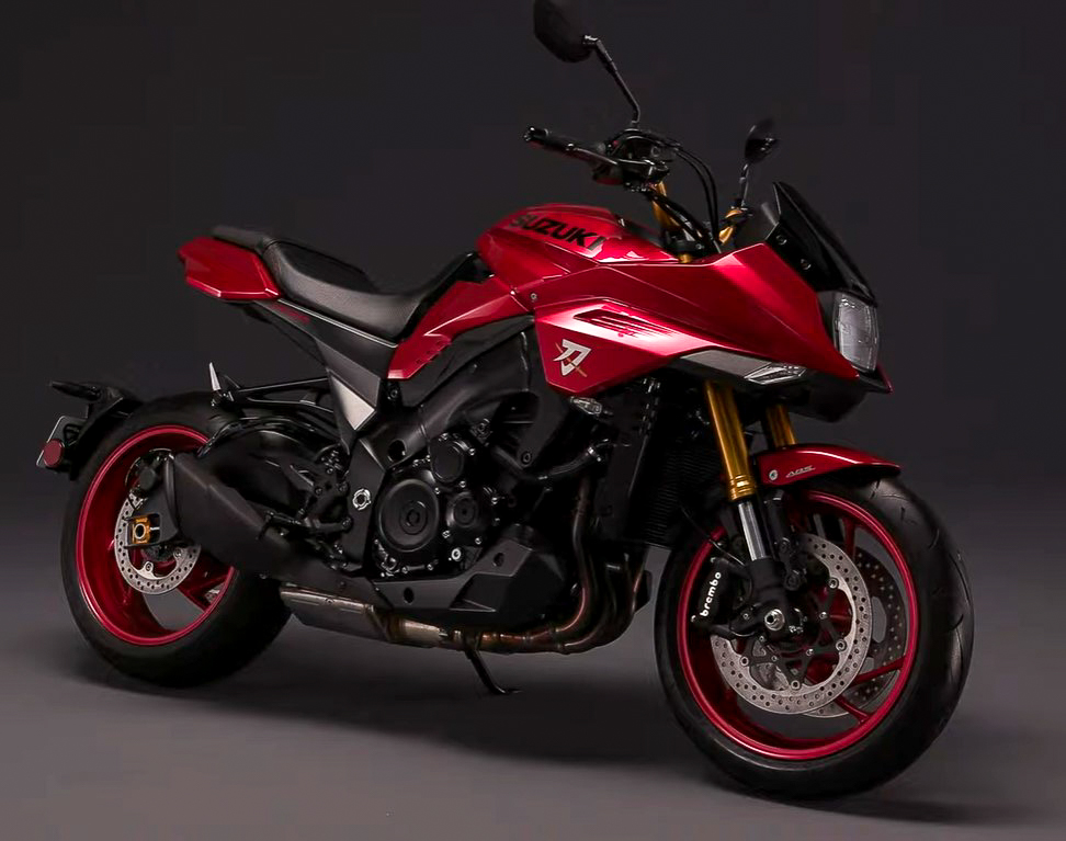 Super sexy red 2020 Suzuki Katana, anyone? - BikesRepublic