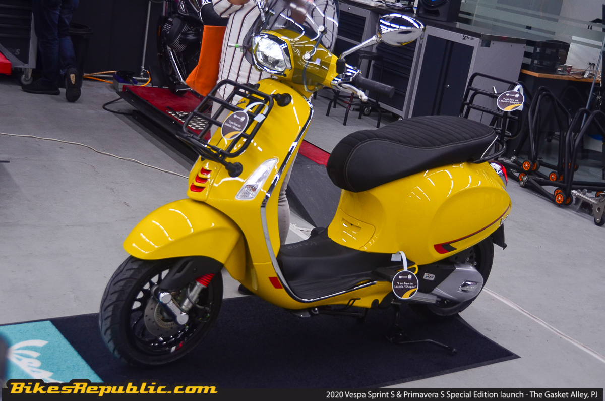 2020 Vespa Sprint S & Primavera S Special Edition unveiled - From RM16 ...