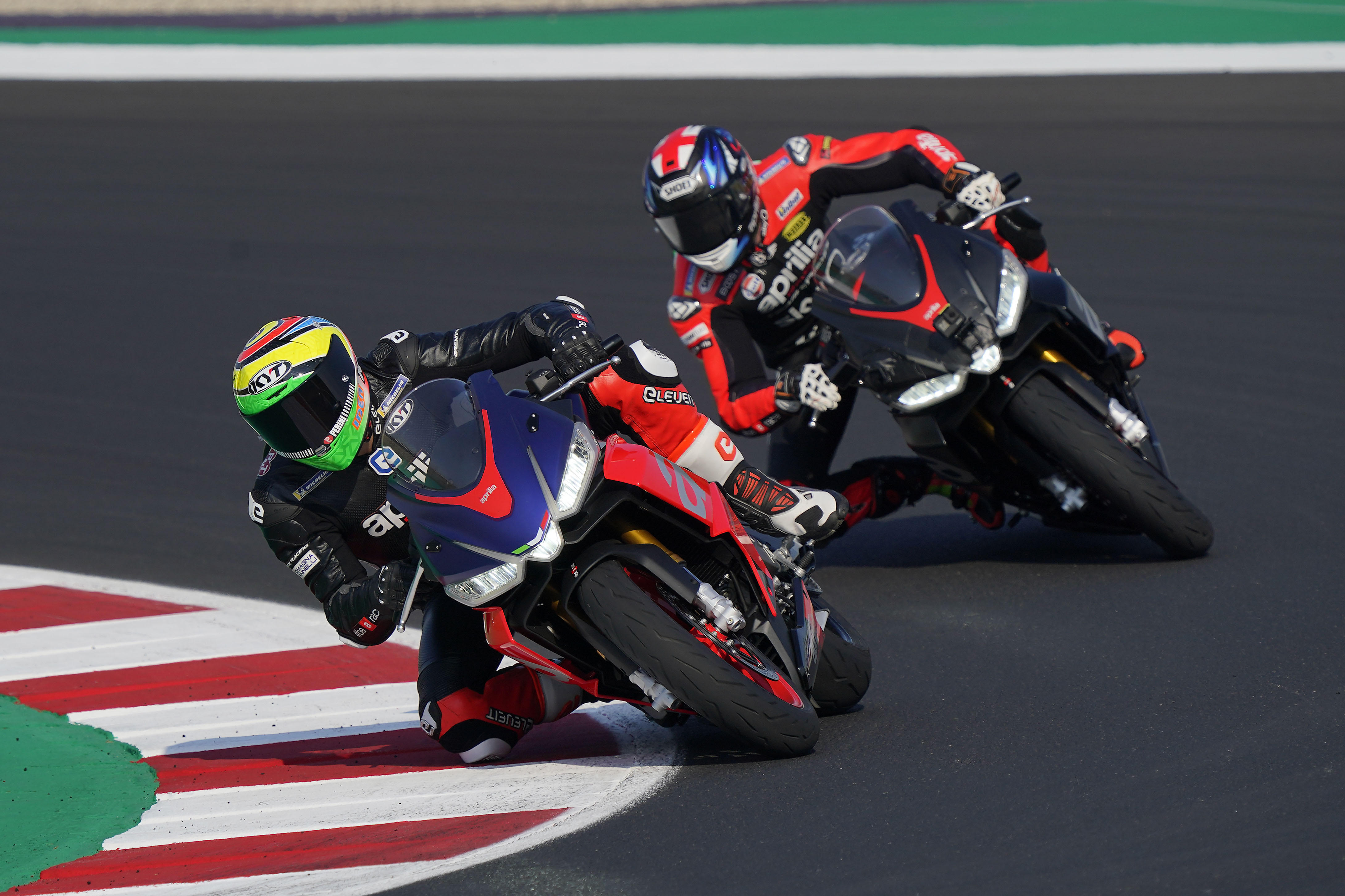 MotoGP riders test Aprilia RS 660 on the track BikesRepublic