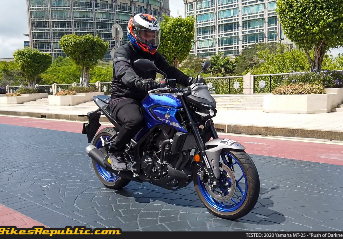 TESTED 2020 Yamaha MT 25 Rush of Darkness BikesRepublic