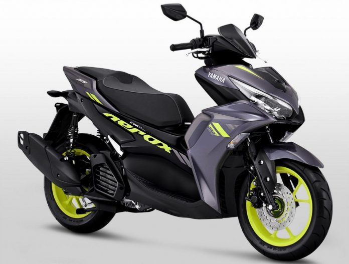 Yamaha Aerox 155 Spotted In India