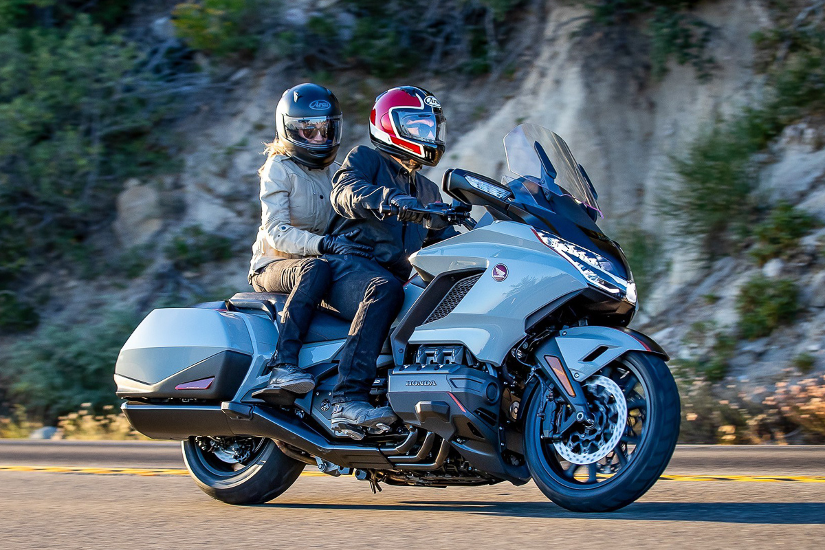 2021 Honda Gold Wing Tour DCT First Ride Review Rider Magazine ...