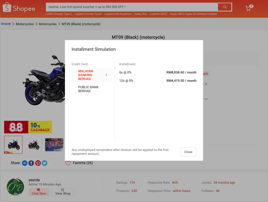 Malaysia calculator motorcycle loan Motorcycle Loan
